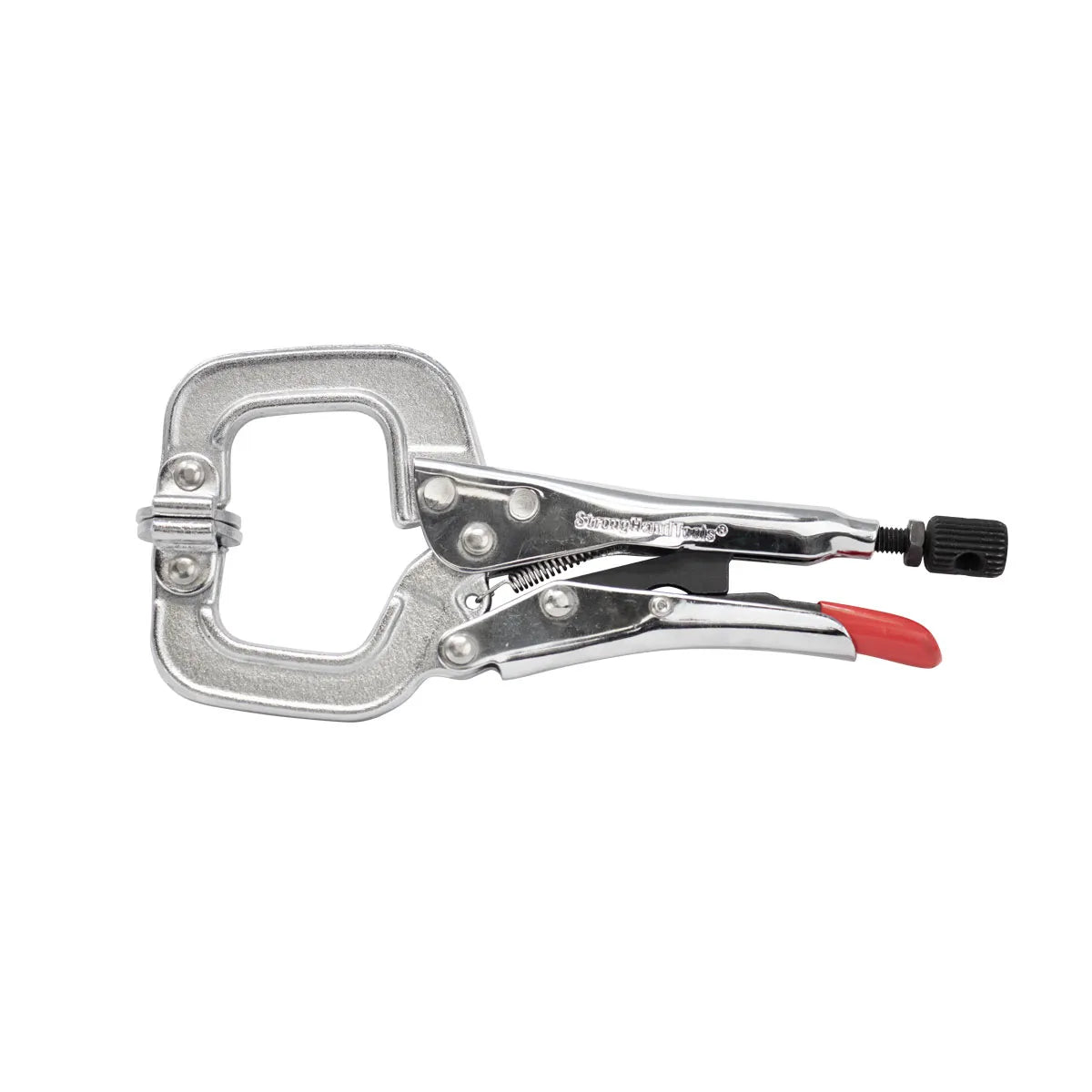 Pliers, Locking,C-Clamp, Swivel Pad, 1.8" Opening